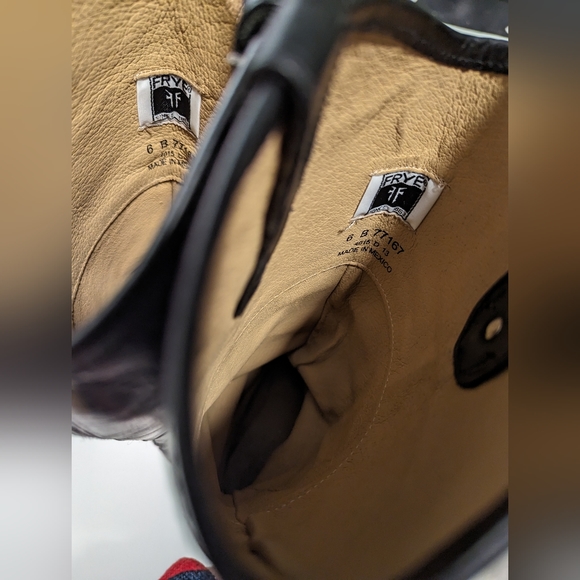 Frye Melissa Button Boot Black Size 6 - Picture 4 of 8